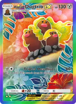 Alolan Dugtrio ex – Carta Pokémon TCG