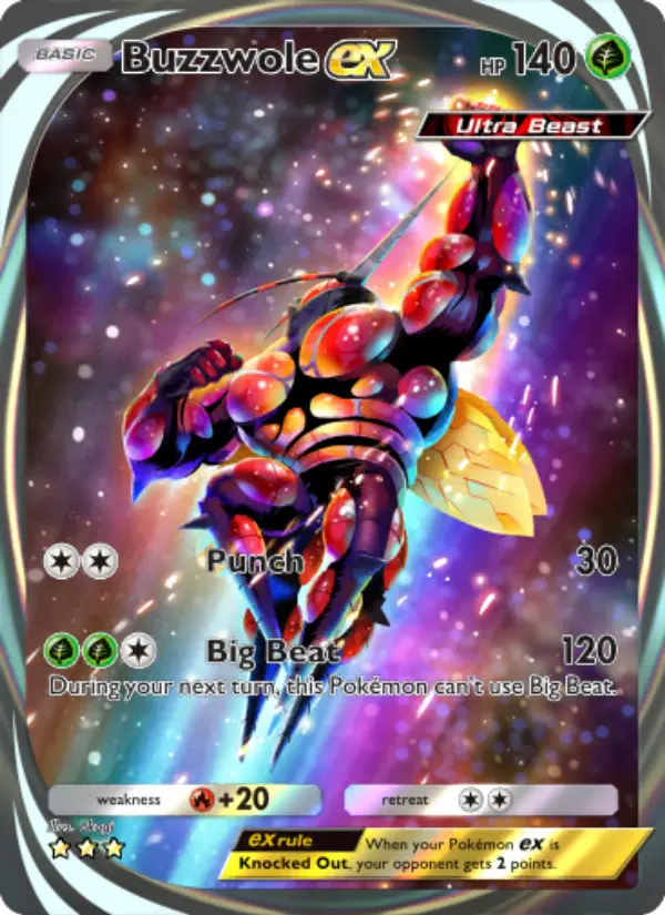 Buzzwole ex – Pokémon TCG