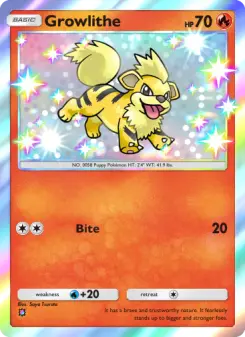 Growlithe – Carta Pokémon TCG