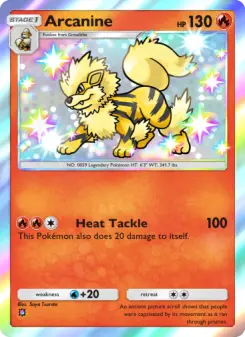 Arcanine – Carta Pokémon TCG