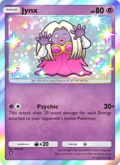 Jynx – Carta Pokémon TCG