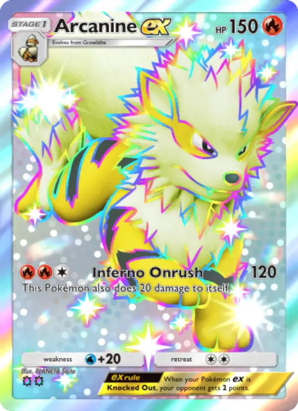 Arcanine ex – Pokémon TCG