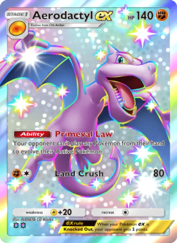 Aerodactyl ex – Pokémon TCG