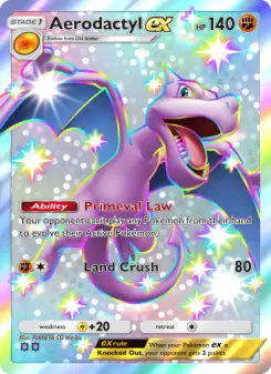 Aerodactyl ex – Carta Pokémon TCG