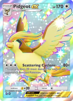 Pidgeot ex – Carta Pokémon TCG