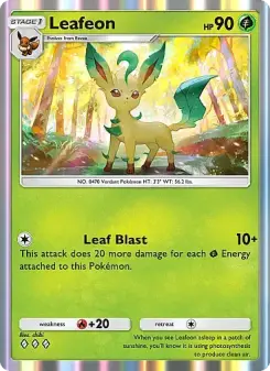 Leafeon – Carta Pokémon TCG