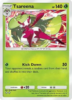 Tsareena – Carta Pokémon TCG