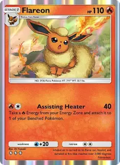 Flareon – Carta Pokémon TCG