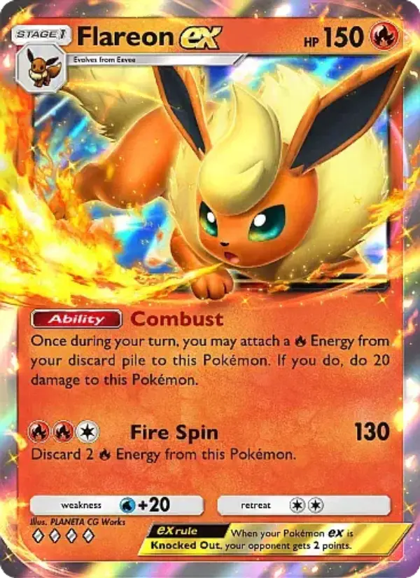 Flareon ex – Pokémon TCG