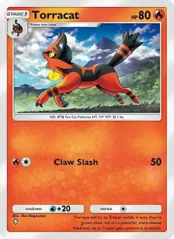 Torracat – Carta Pokémon TCG
