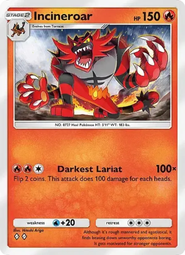 Incineroar – Pokémon TCG