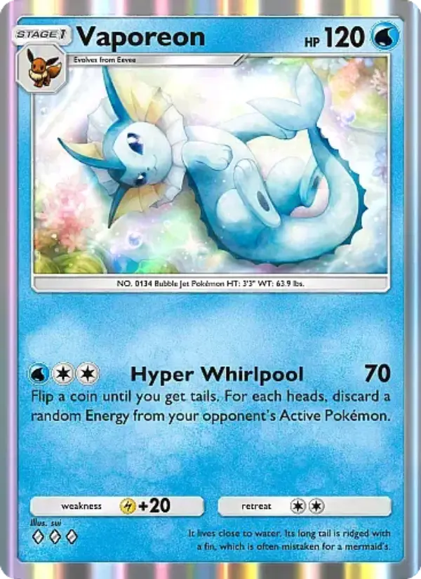 Vaporeon – Pokémon TCG