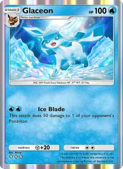 Glaceon – Carta Pokémon TCG