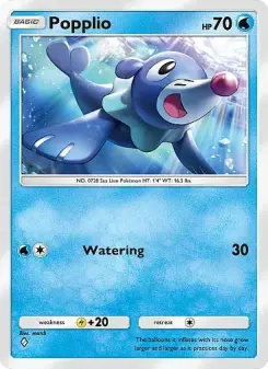 Popplio – Carta Pokémon TCG