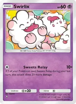 Swirlix – Carta Pokémon TCG