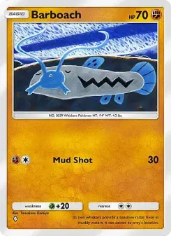 Barboach – Carta Pokémon TCG