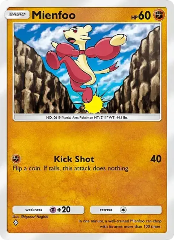 Mienfoo – Pokémon TCG