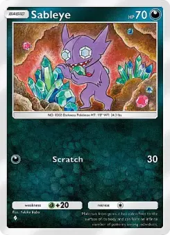 Sableye – Carta Pokémon TCG