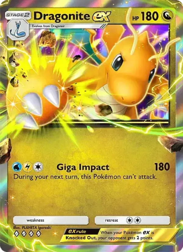Dragonite ex – Pokémon TCG