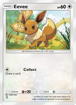 Eevee – Carta Pokémon TCG