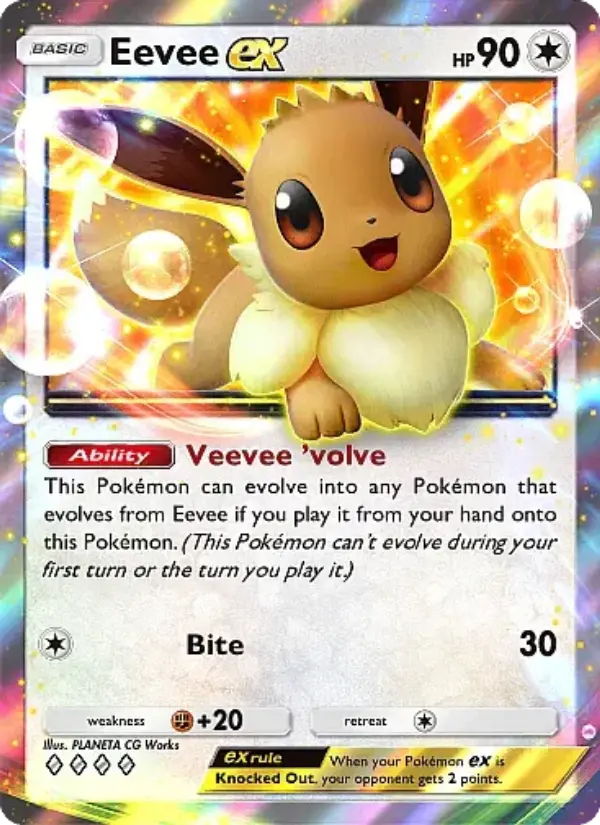 Eevee ex – Pokémon TCG