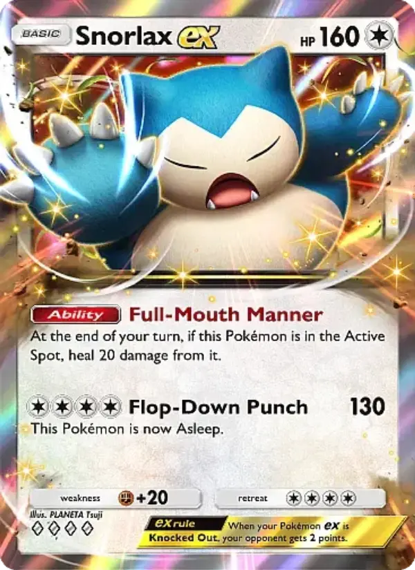 Snorlax ex – Pokémon TCG