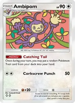 Ambipom – Carta Pokémon TCG