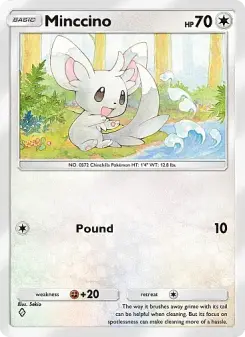 Minccino – Carta Pokémon TCG