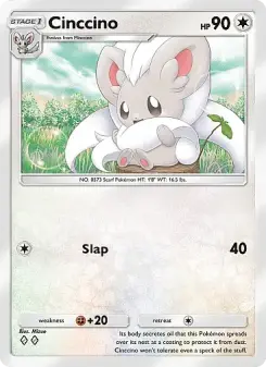 Cinccino – Carta Pokémon TCG