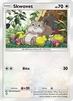 Skwovet – Carta Pokémon TCG