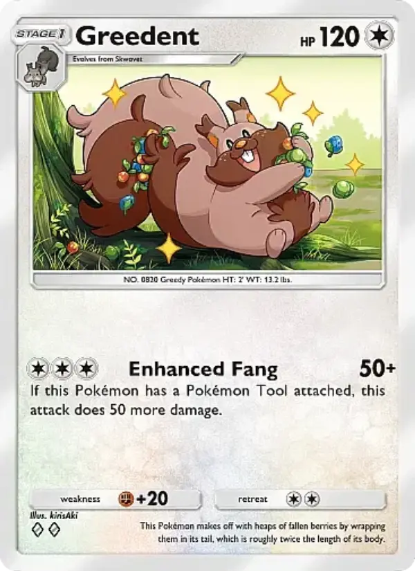 Greedent – Pokémon TCG