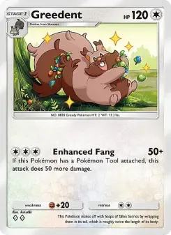 Greedent – Carta Pokémon TCG