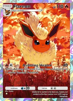 Flareon – Carta Pokémon TCG