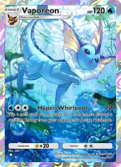 Vaporeon – Carta Pokémon TCG