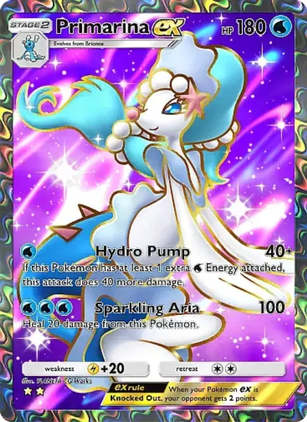 Primarina ex – Pokémon TCG