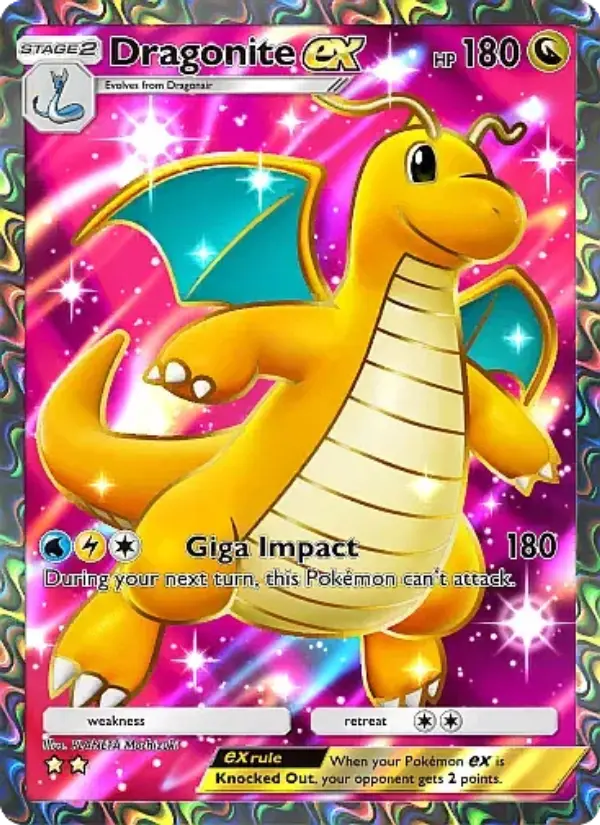Dragonite ex – Pokémon TCG