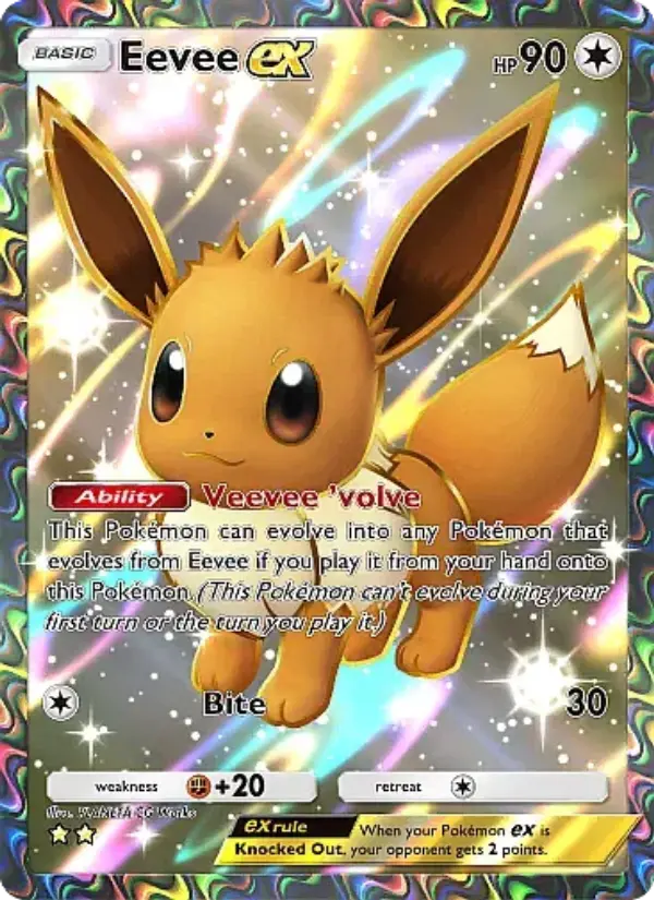 Eevee ex – Pokémon TCG