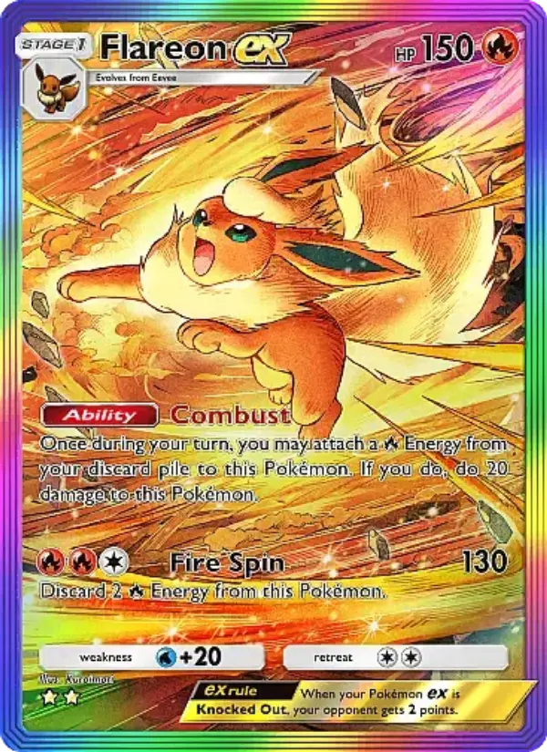 Flareon ex – Pokémon TCG