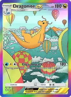 Dragonite ex – Carta Pokémon TCG