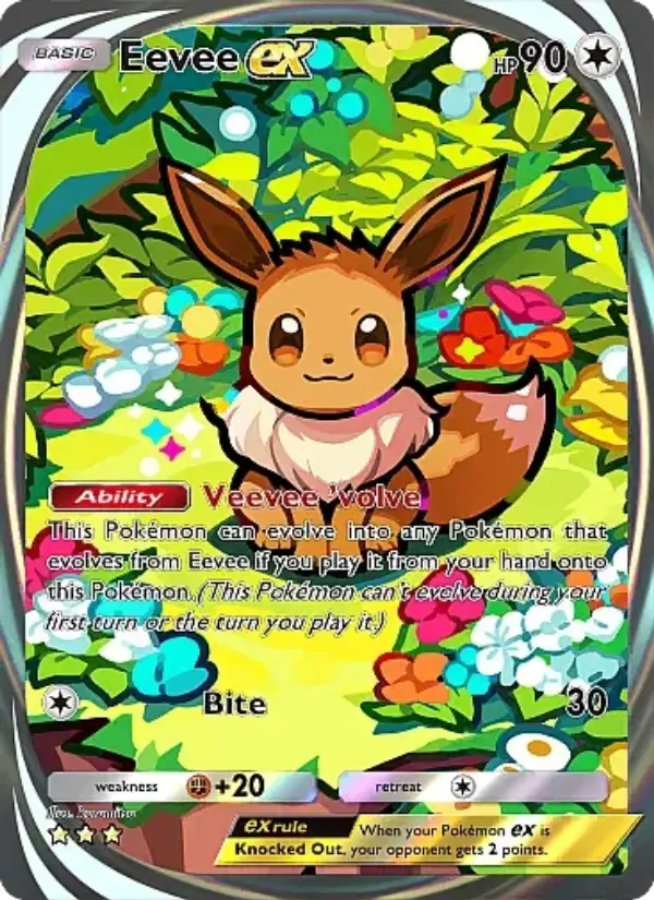 Eevee ex – Pokémon TCG