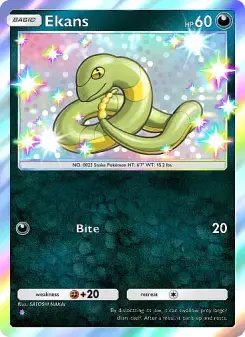 Ekans – Carta Pokémon TCG