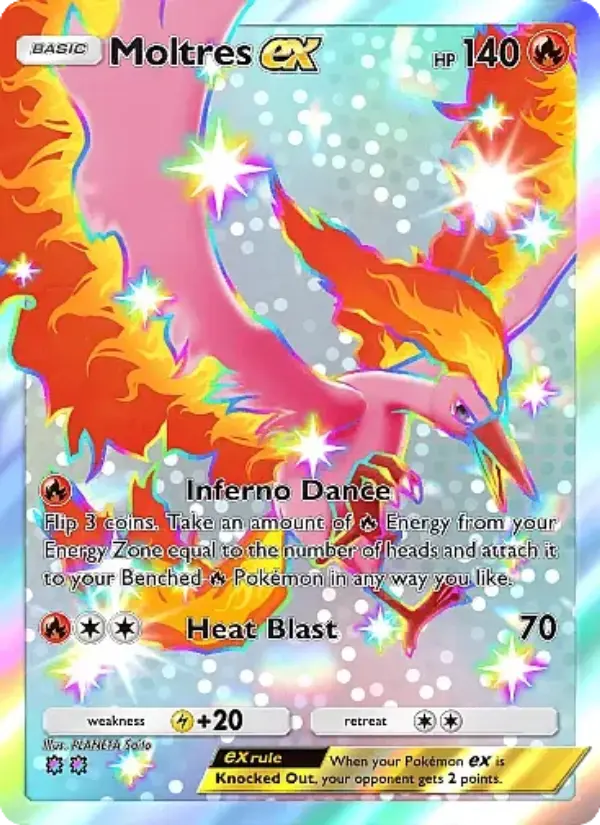 Moltres ex – Pokémon TCG