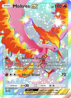 Moltres ex – Carta Pokémon TCG