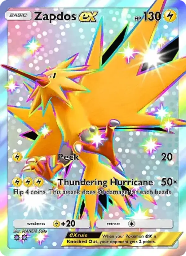 Zapdos ex – Pokémon TCG