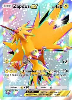 Zapdos ex – Carta Pokémon TCG