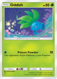 Oddish – Carta Pokémon TCG