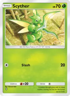 Scyther – Carta Pokémon TCG