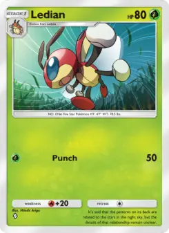 Ledian – Carta Pokémon TCG