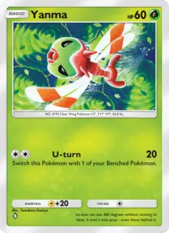 Yanma – Carta Pokémon TCG