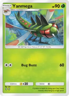 Yanmega – Carta Pokémon TCG